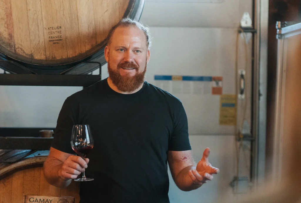 Matt Check, Head Winemaker and Co-Founder of Cellar Beast Winehouse
